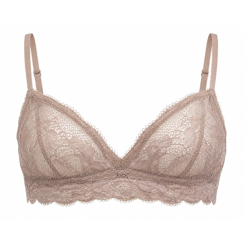 Jason Wu Lace‎ Bralette Small Tan Comfortable Everyday Underwear Lingerie